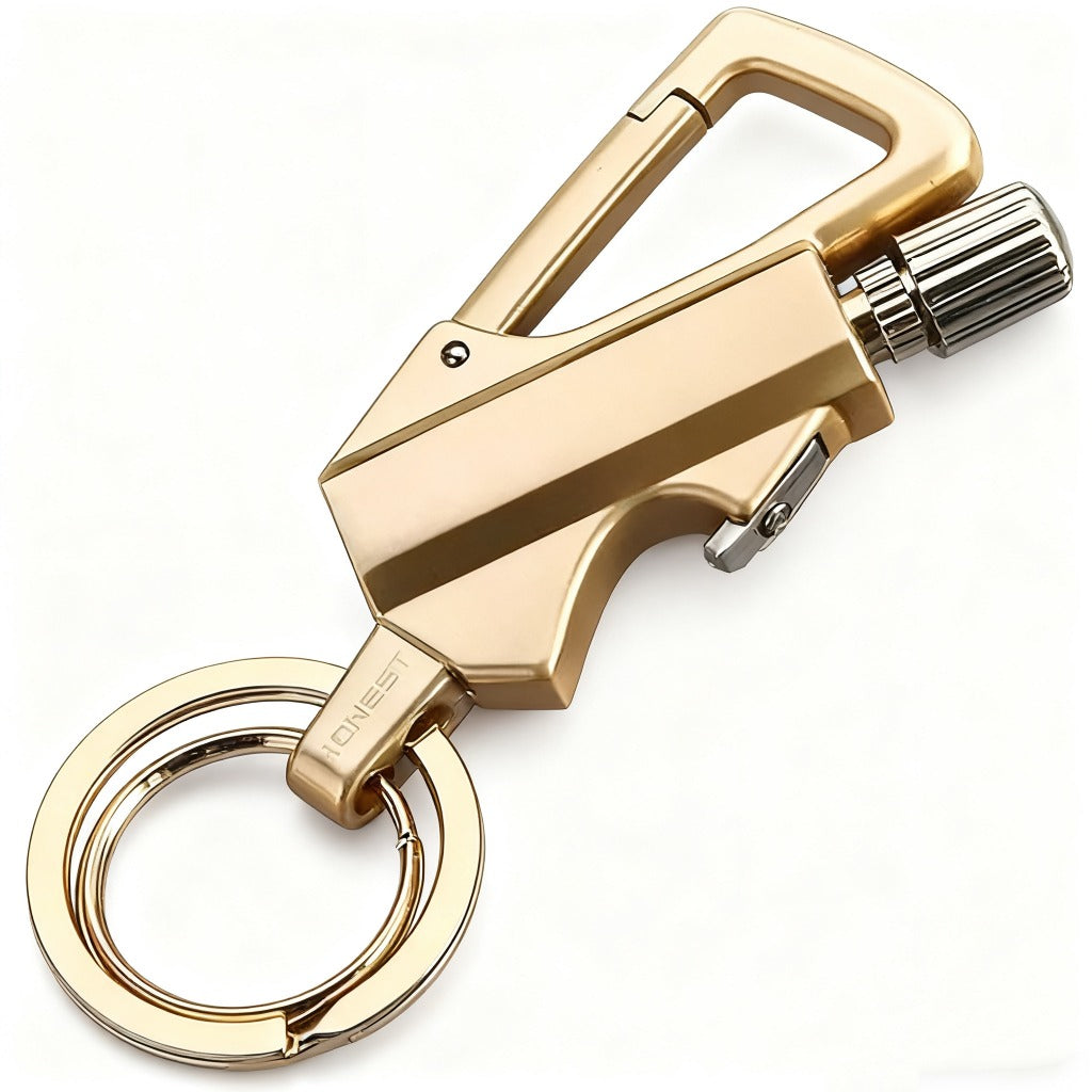 Custom Multifunctional Match Keychain Bottle Opener Outdoor Motorcycle Car Holiday Gift