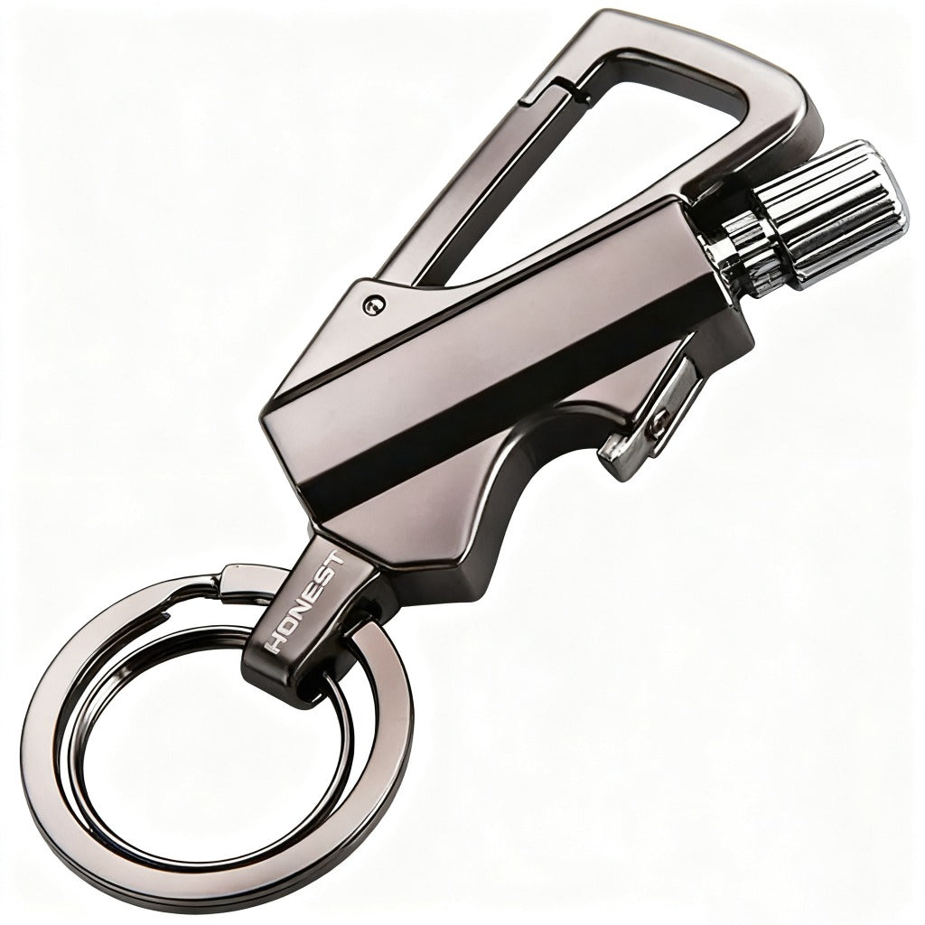 Custom Multifunctional Match Keychain Bottle Opener Outdoor Motorcycle Car Holiday Gift