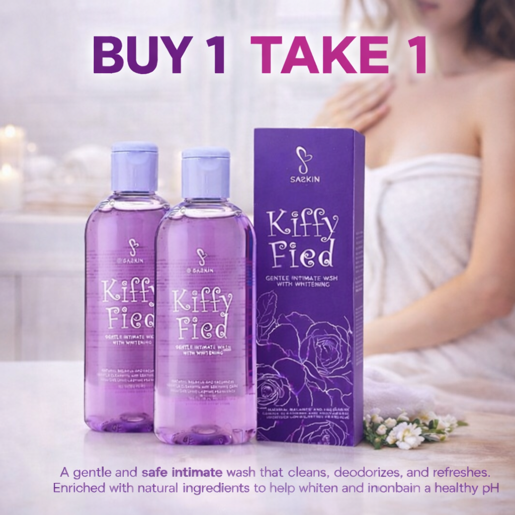 BUY 1 TAKE 1 Kiffy Fied Gentle Intimate Wash Whitening Feminine Cleanser pH Balance