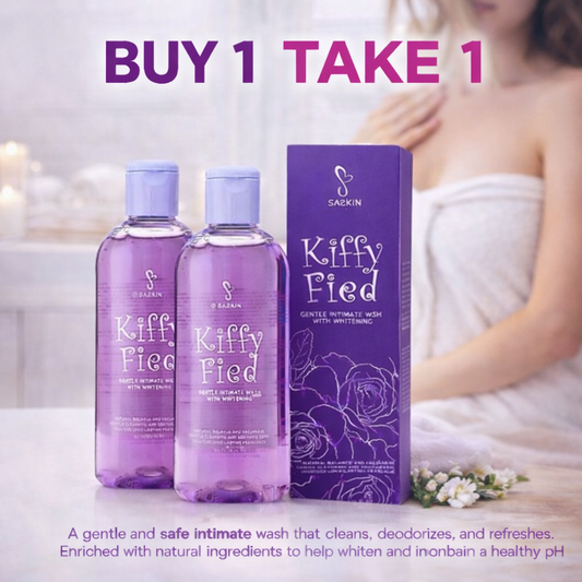 BUY 1 TAKE 1 Kiffy Fied Gentle Intimate Wash Whitening Feminine Cleanser pH Balance