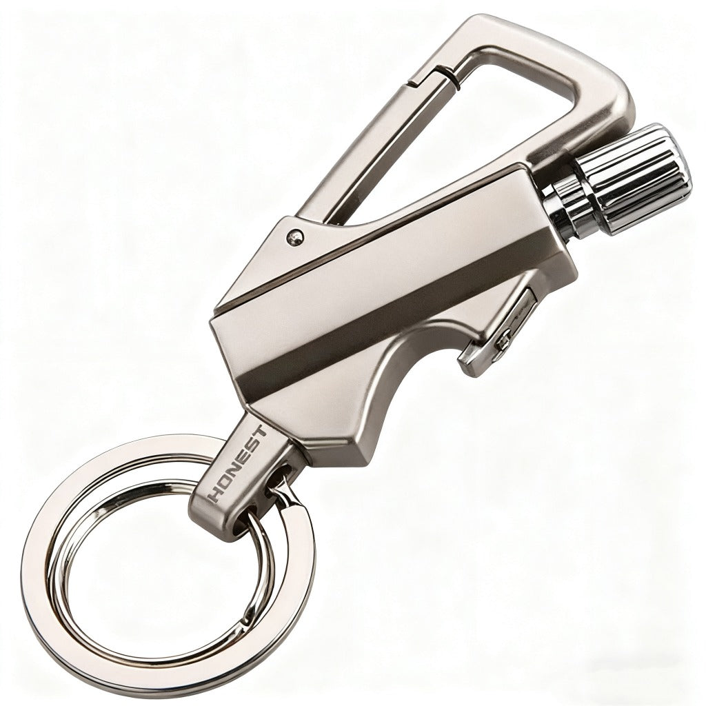 Custom Multifunctional Match Keychain Bottle Opener Outdoor Motorcycle Car Holiday Gift