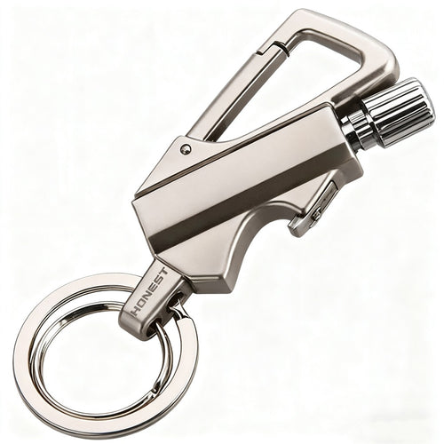 Custom Multifunctional Match Keychain Bottle Opener Outdoor Motorcycle Car Holiday Gift